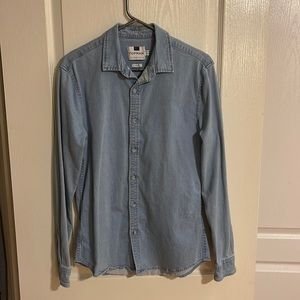 Topman slim fit button up long sleeve